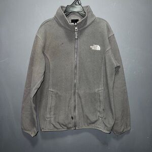 The North Face Youth Fleece Jacket Gray Medium 10-12